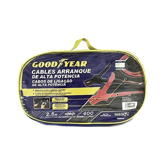 Cabluri de pornire Goodyear CS6 400A Aluminiu (2,5 m)