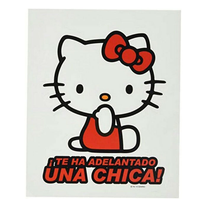 Adeziv pentru mașini Hello Kitty