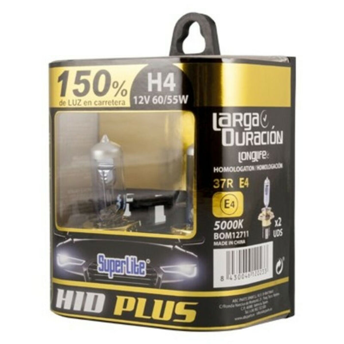 Bec auto Superlite BOM12711 H4 12V 55/60W 5000K Redirecţionare Roata din față 60 W H4 12 V 37R/E4