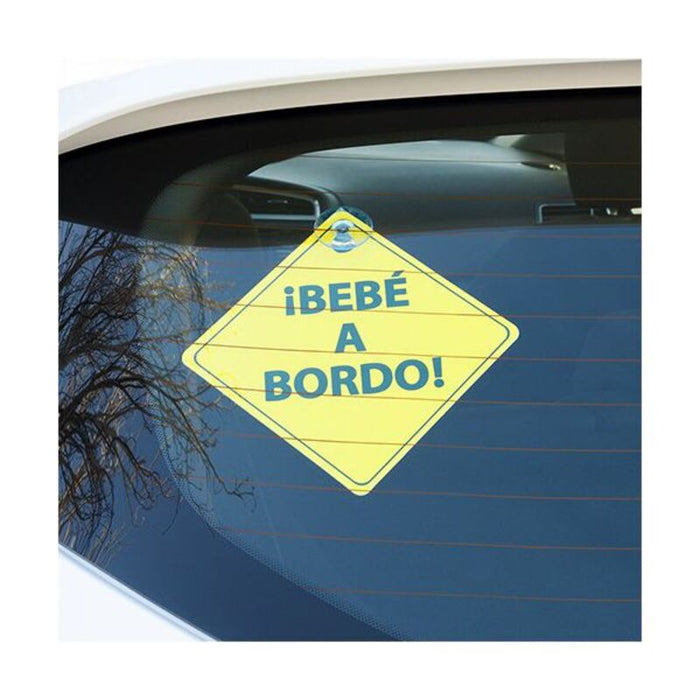 Poster auto ¡Bebé a Bordo!