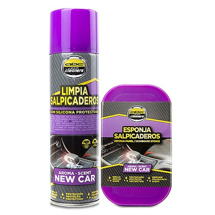 Kit de curățare et de depozitare ABC Parts ZABC12202 Soluție de curățat tabloul de bord Mașină nouă 170 ml 2 Piese