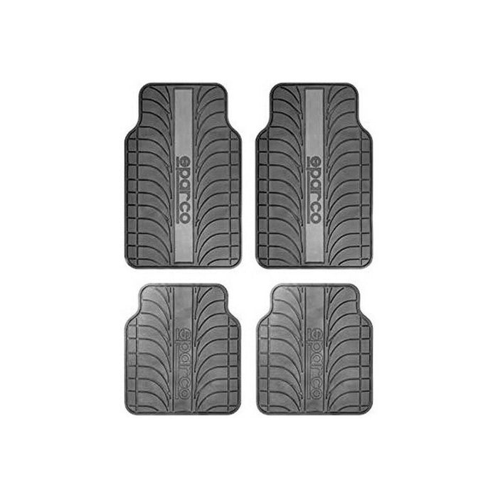 Set de covoraș pentru podea auto Sparco SPC1913GR Universal Negru/Gri (4 pcs)