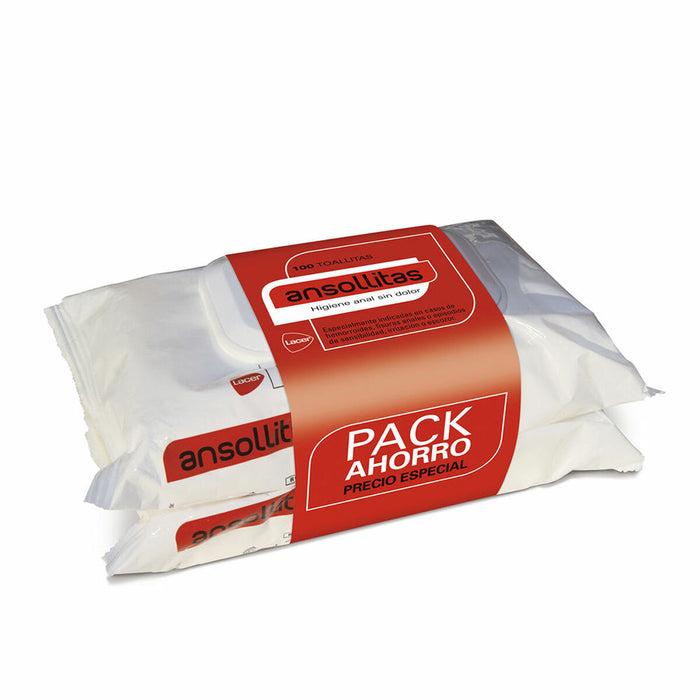 Servețele Umede Igienă Intimă Anso (2 Unități)