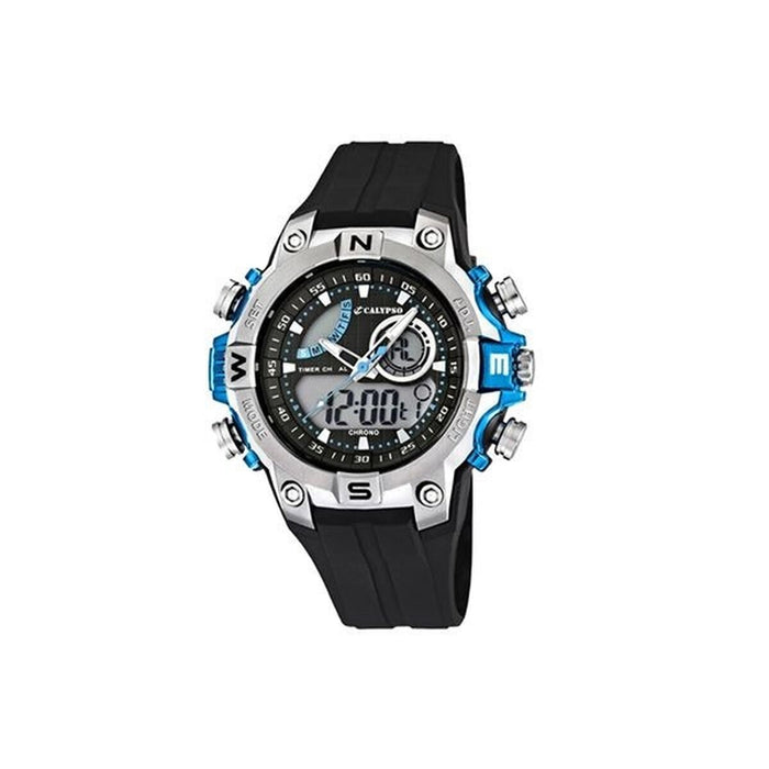 Ceas Bărbați Calypso K5586/2 Negru Gri