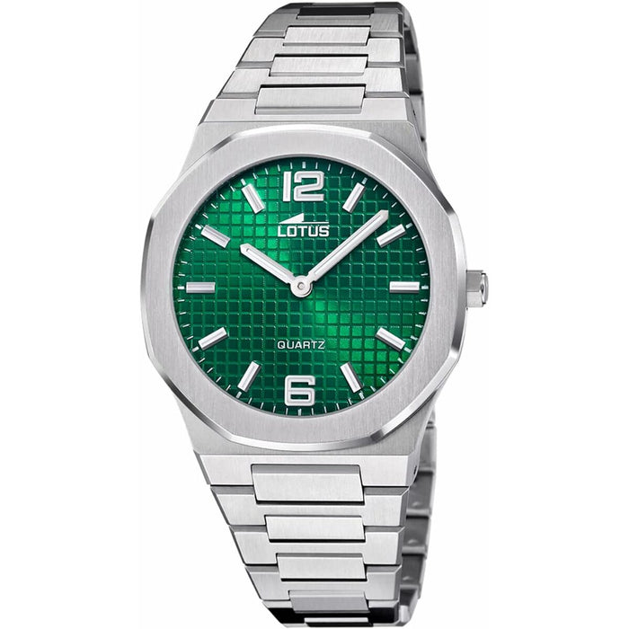 Ceas Bărbați Lotus 18841/3 Verde Argintiu (Ø 40 mm)