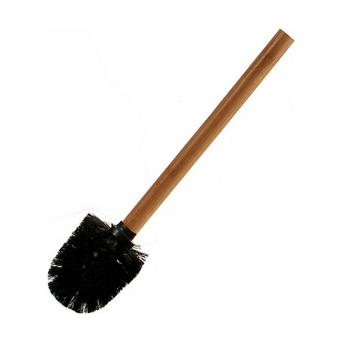 Perie pentru toaletă Alb Maro Negru Bambus 8 x 35,5 x 8 cm