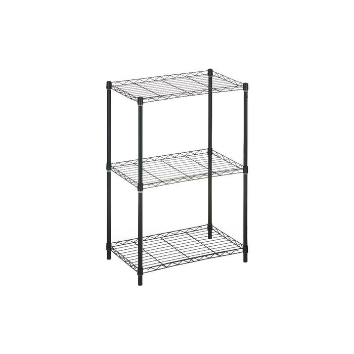 Raft 56 x 35 x 80 cm Negru Metal Plastic