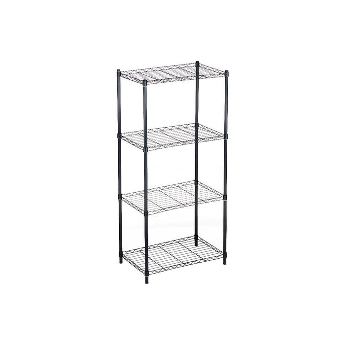 Raft 56 x 35 x 120 cm Negru Metal Plastic