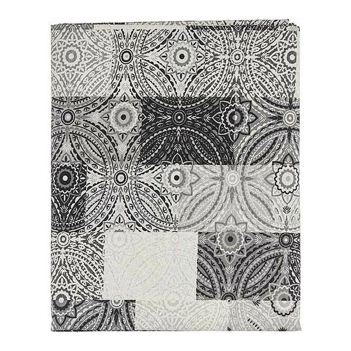 Față de Masă Mandala Pânză subțire Gri (140 x 180 cm)