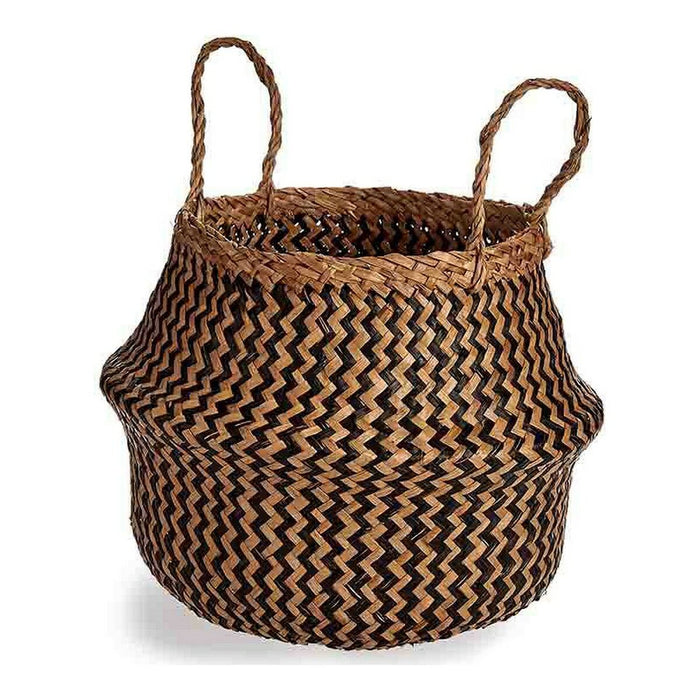 Coș Maro Negru Natural Stuf 8 L 31 x 38 x 31 cm