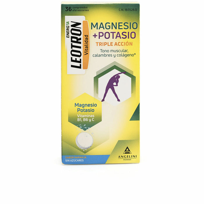 Supliment Alimentar Leotron Magneziu Potasiu 36 Unități