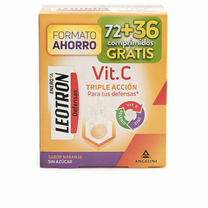Supliment Alimentar Leotron Vitamina C 108 Unități Portocaliu