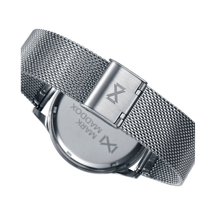 Ceas Bărbați Mark Maddox HM7146-57 Negru Argintiu (Ø 40 mm)