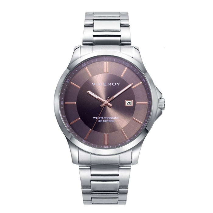 Ceas Bărbați Viceroy 401289-17 Argintiu (Ø 43 mm)
