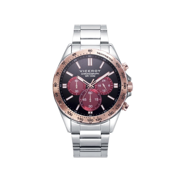 Ceas Bărbați Viceroy 401299-73 Argintiu (Ø 43 mm)