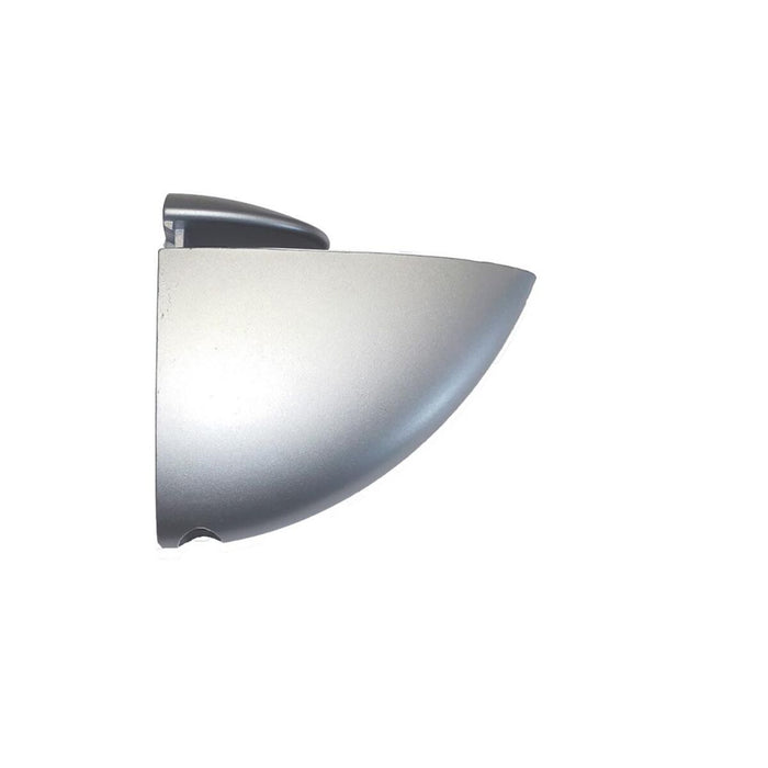 Console de raft Micel SP04 Argintiu Zamak 75 x 65 mm (2 Unități)