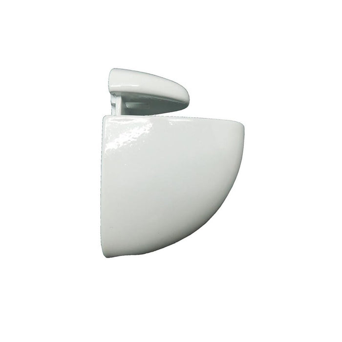 Console de raft Micel SP08 Alb Zamak 42 x 53 mm (2 Unități)
