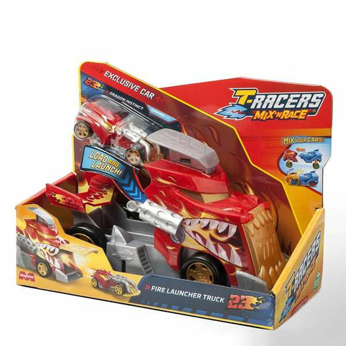 Lansator Magicbox Launcher Truck T-Racers Mix 'N Race 10 x 16,8 x 22,5 cm Mașină