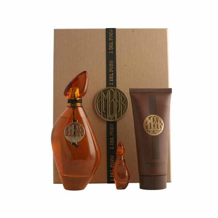 Set de Parfum Femei Ambar Jesus Del Pozo 420004 (3 pcs)