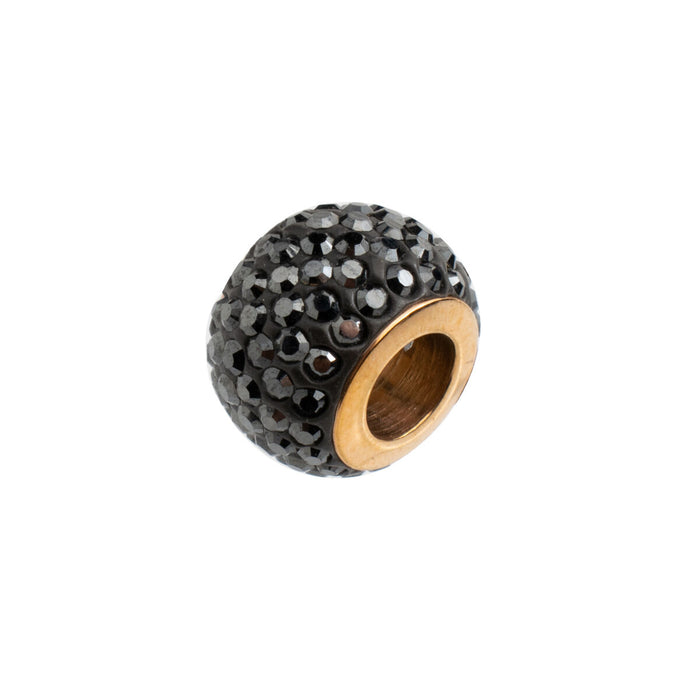 Mărgele Folli Follie 3P16FRONE Negru 1 cm