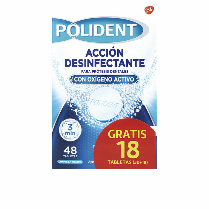 Tablete de Curățare pentru Proteze Dentare Polident 48 Unități