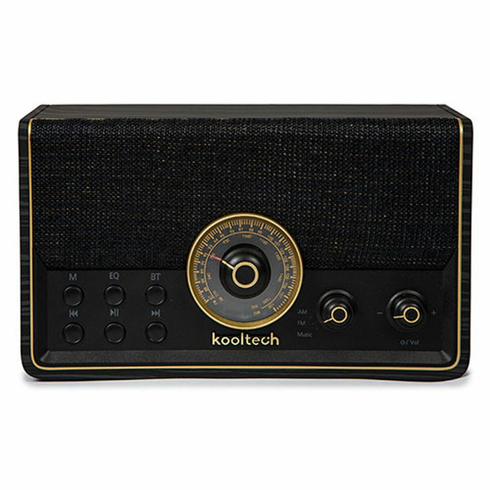 Radio Portabil Bluetooth Kooltech USB Vintage
