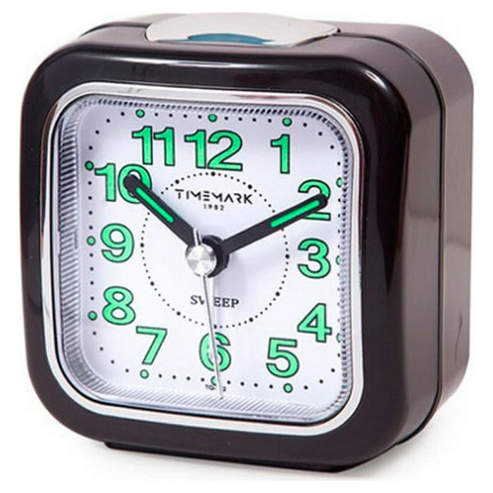 Ceas-Deșteptător Analogic Timemark Negru (7.5 x 8 x 4.5 cm)