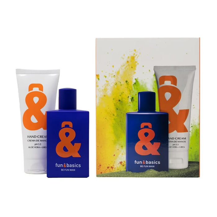 Set de Parfum Bărbați Fun & Basics Be Fun 2 Piese