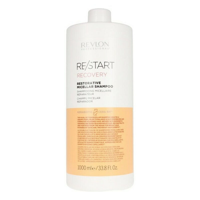 Șampon Hidratant Re-Start Recovery Restorative Micellar Revlon Start (1000 ml) 1 L