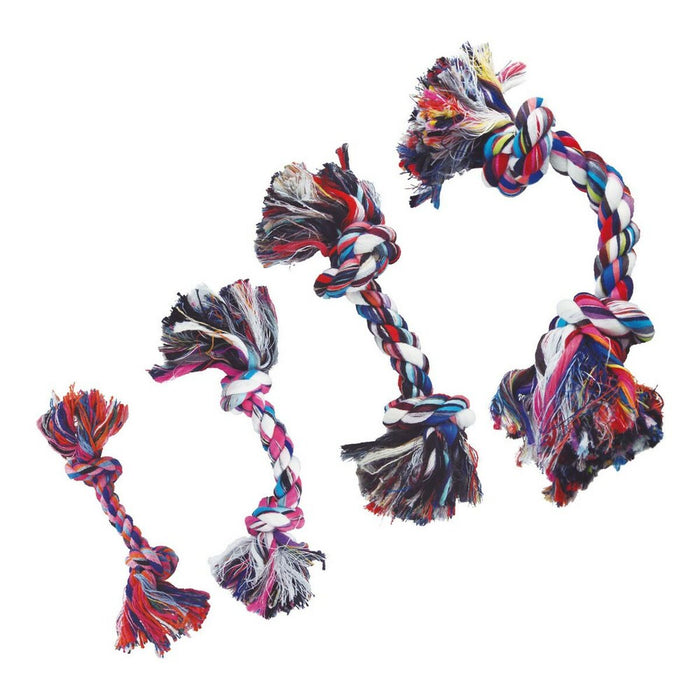 Jucărie pentru câine Gloria Multicolor Nod Bumbac (31 cm)