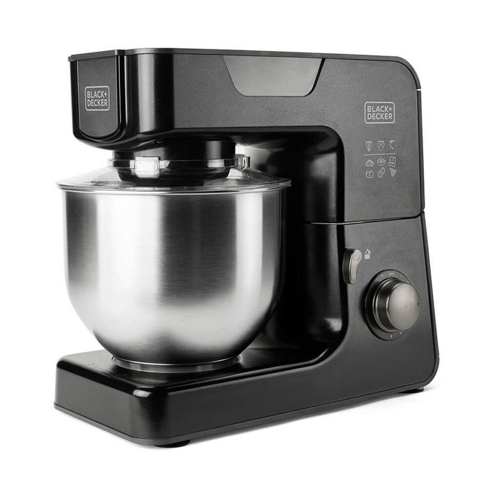 Robot de Bucătărie Black & Decker ES9130060B Negru Argintiu 1000 W 5,2 L