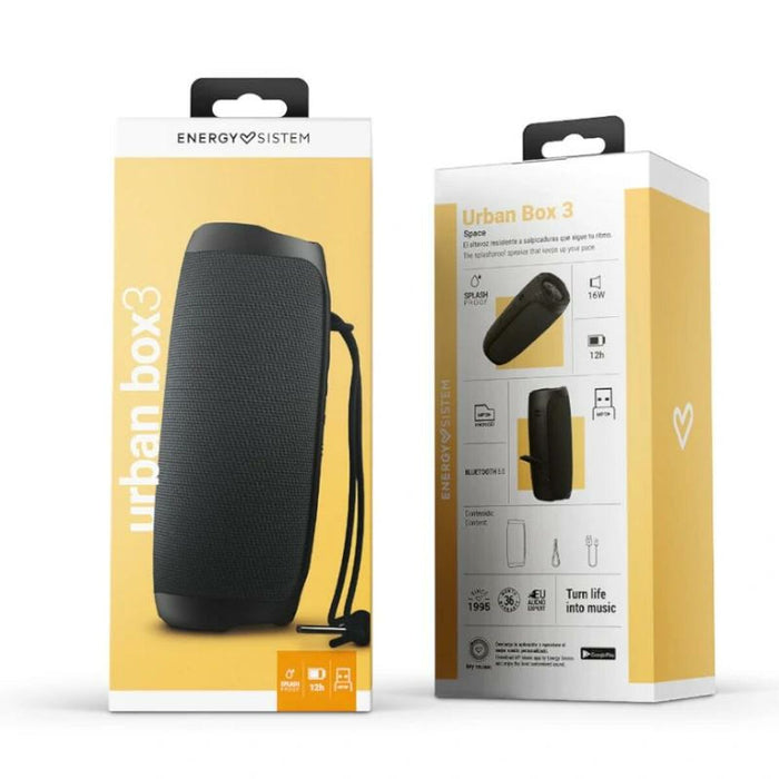 Difuzor Bluetooth Portabil Energy Sistem 449897 Negru 16 W