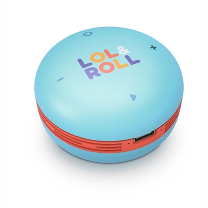 Difuzor Bluetooth Portabil Energy Sistem Lol&Roll Pop Kids Albastru 5 W 500 mAh