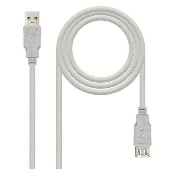Cablu USB NANOCABLE 10.01.0203 1.8 M Bej 1,8 m
