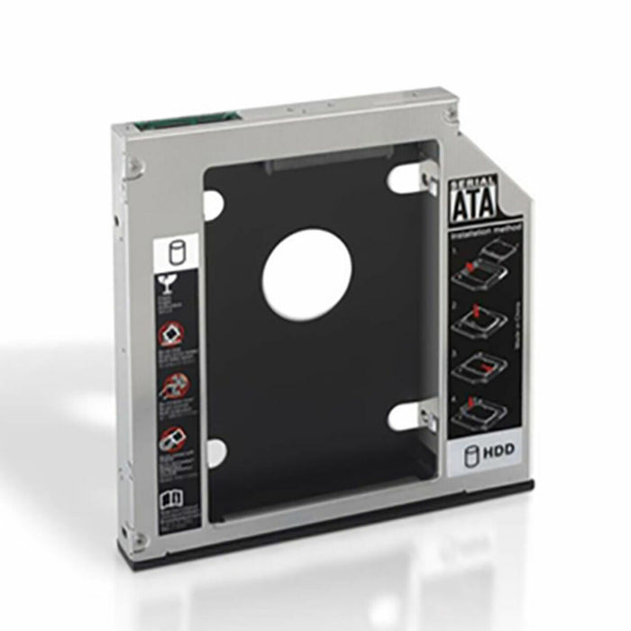 Adaptor Metalic pentru 2 Hard Disk-uri (3.5"/8,89 cm) NANOCABLE APTAPC0555 10.99.0002 Negru