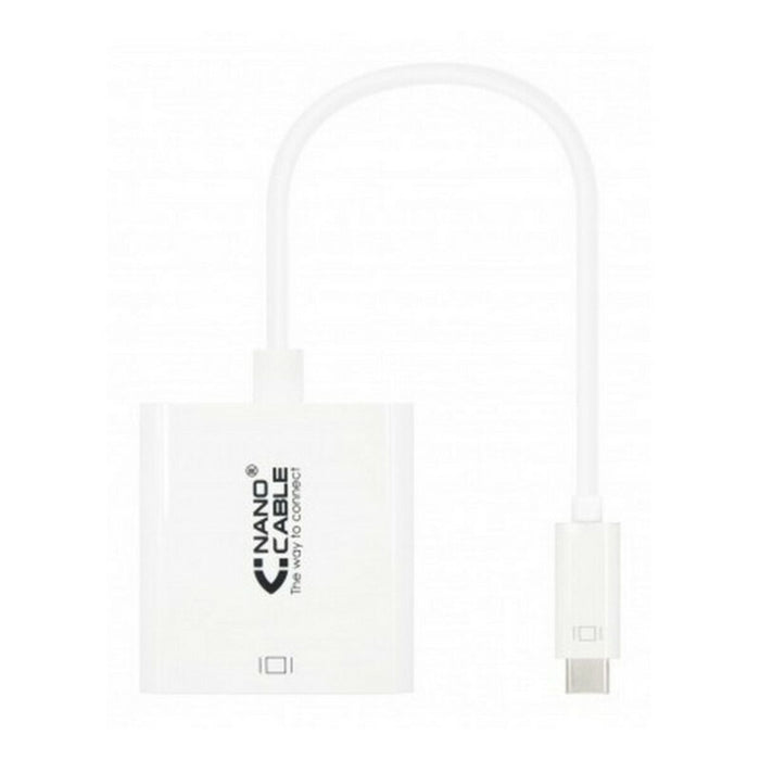 Adaptor USB-C la DVI NANOCABLE 10.16.4103 (15 cm)