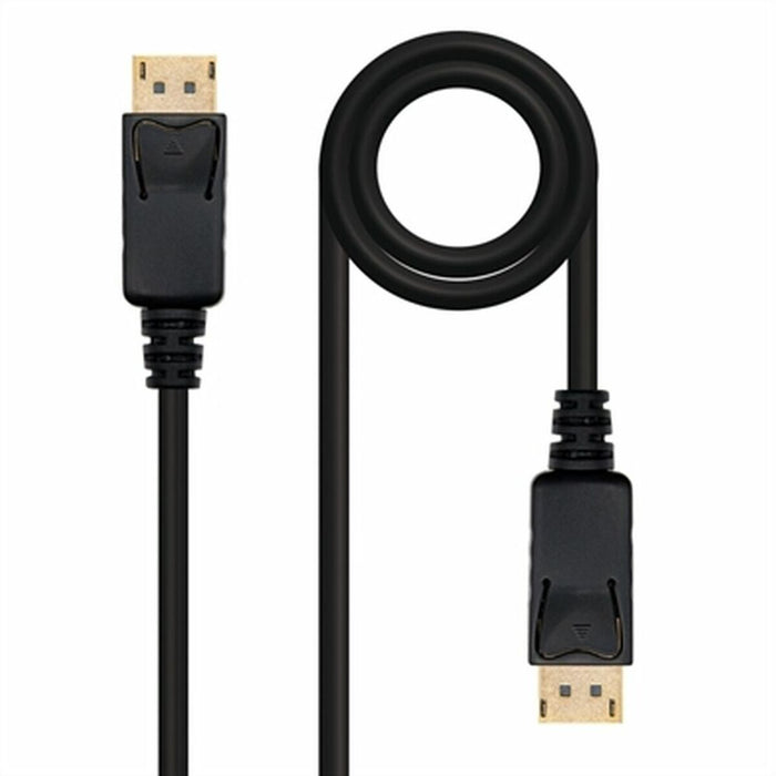 Cablu DisplayPort NANOCABLE 10.15.2300 Negru 50 cm (0,5 m)