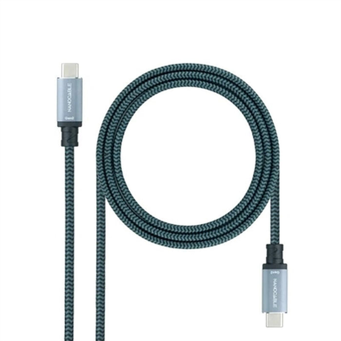 Cablu USB-C NANOCABLE 10.01.4101-COMB Verde 1 m (1 Unități)