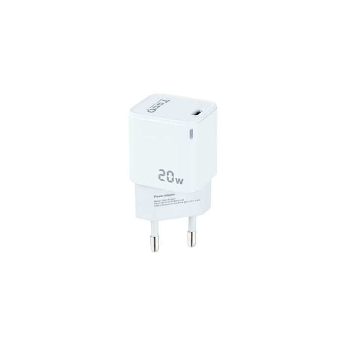 Încărcător de Perete TooQ TQWC-PD20WT Alb 20 W (1 Unități)