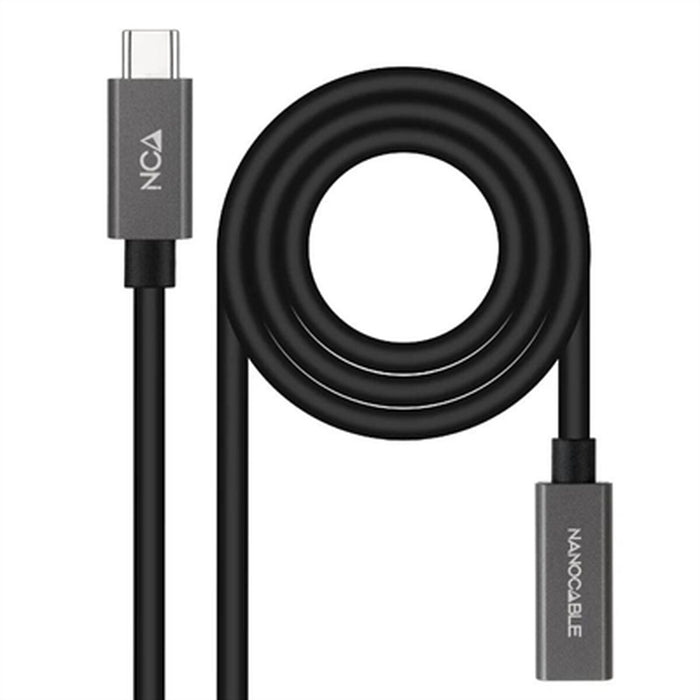 Cablu USB-C NANOCABLE 10.01.4402 Negru 2 m (1 Unități)