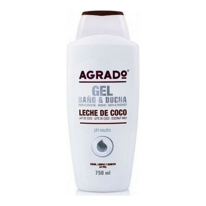 Gel de duș Leche de Coco Agrado (750 ml)