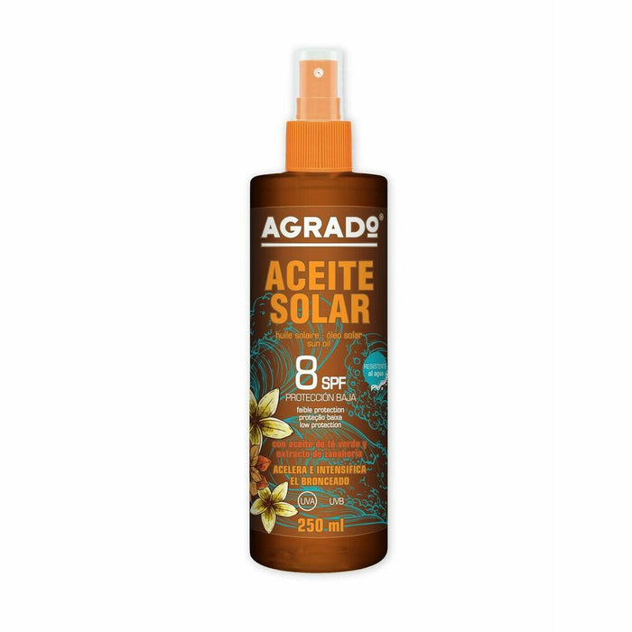 Intensificator bronz Agrado Spf 8 250 ml