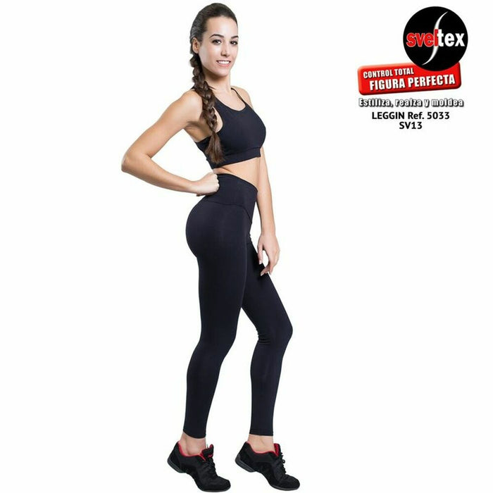 Colanți Sport de Damă Happy Dance Negru