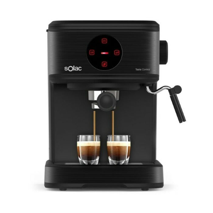Cafetieră Express Solac Negru 850 W 1,5 L 20 bar