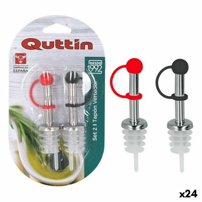Dop pentru turnat Quttin 8433774651444 16 x 9 x 2 cm (2 Piese) (24 Unități) (2 pcs)