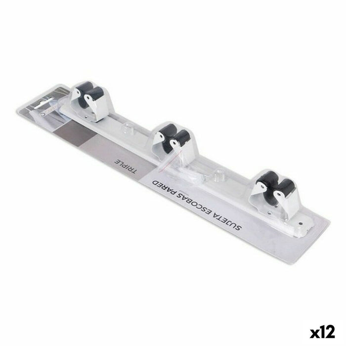 Suport de perete pentru mături Confortime 37 cm (12 Unități)