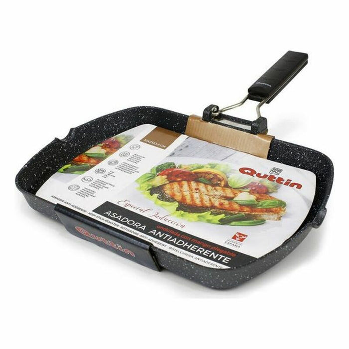 Tigaie Grill cu Striații Quttin Aluminiu forjat Antiaderent