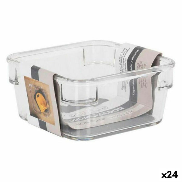 Organizator multifuncțional Confortime Polietilenă 9,3 x 9,3 x 4,8 cm (24 Unități)