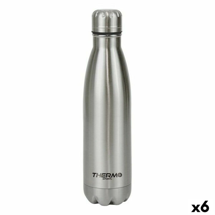Sticla Termoizolantă ThermoSport 1 L Oțel (6 Unități)