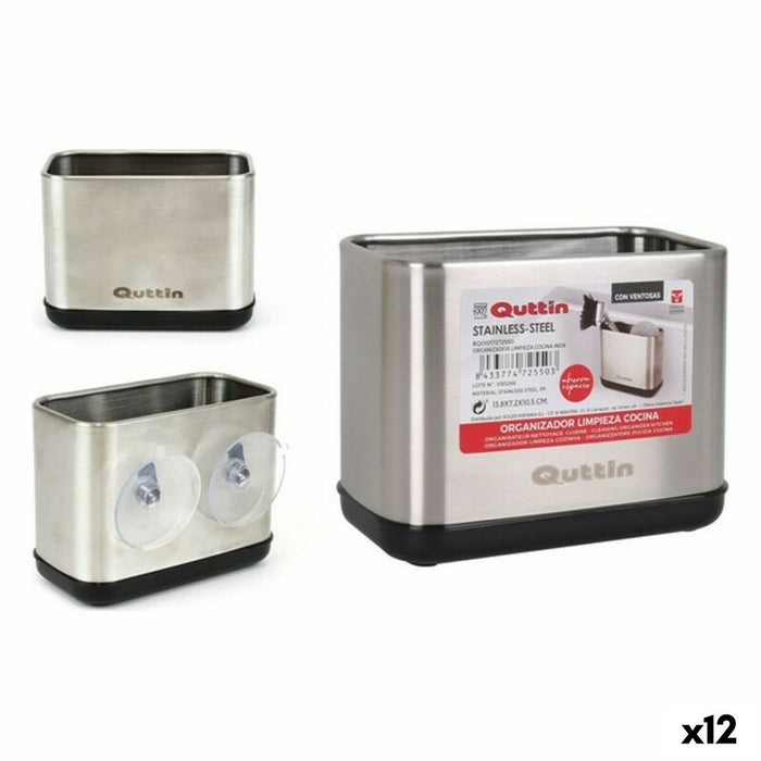 Organizator multifuncțional Quttin 13,8 x 7,2 x 10,5 cm (12 Unități)